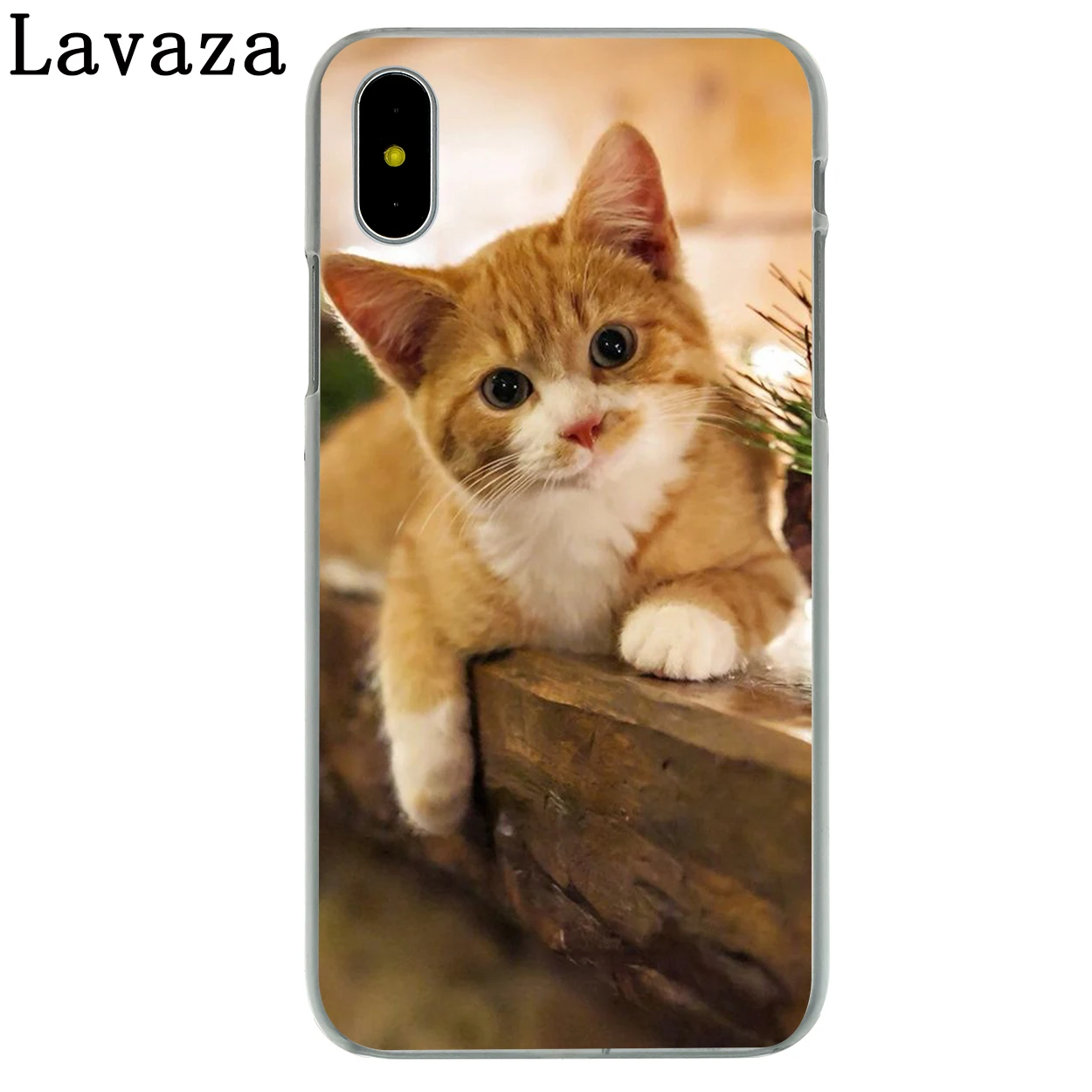 7 Чехол для телефона Lavaza с забавным котенком кошкой для Apple iPhone 4 4S 5C 5S SE 6 6S 7 8 Plus 10 X Xr Xs Max 6Plus 7Plus - Цвет: 7