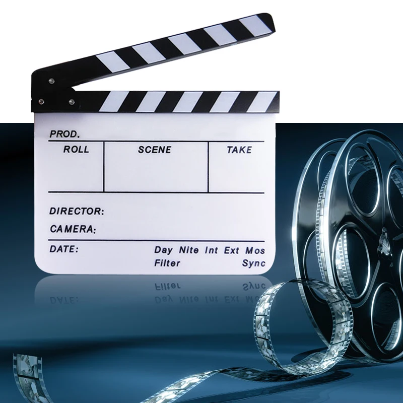 Gosear Sinema Klake режиссерская видеосъемка акриловая плиссированная Хлопушка сухое