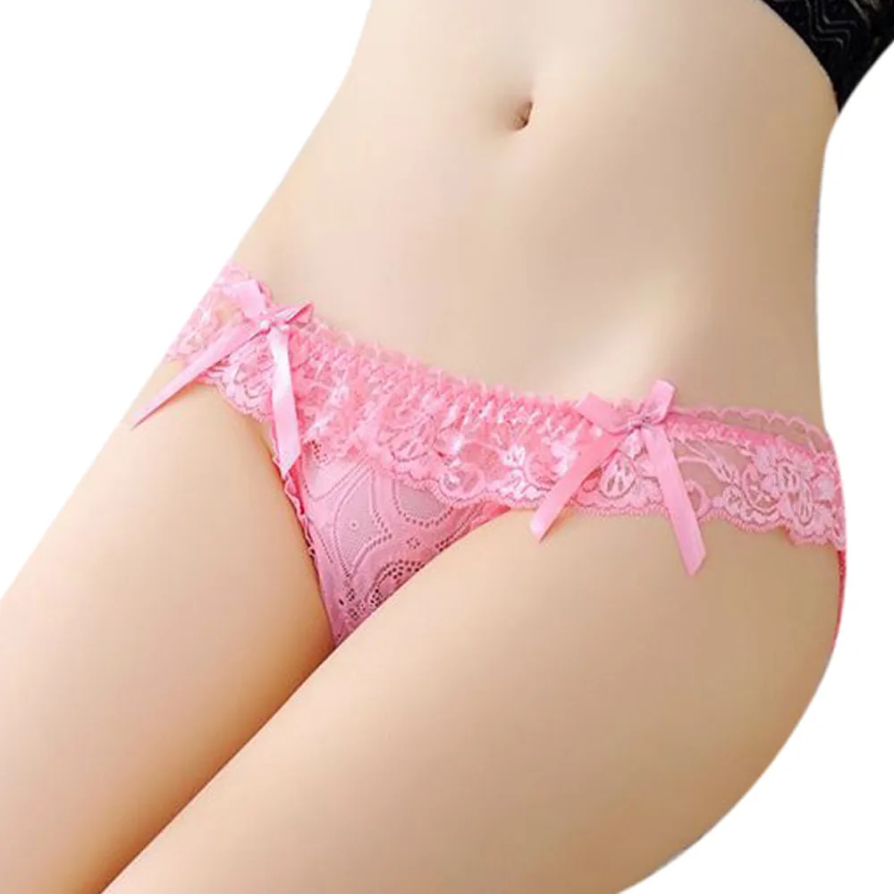 SAGACE женские трусики милые кружевные акриловые стринги плюс размер нижнее белье