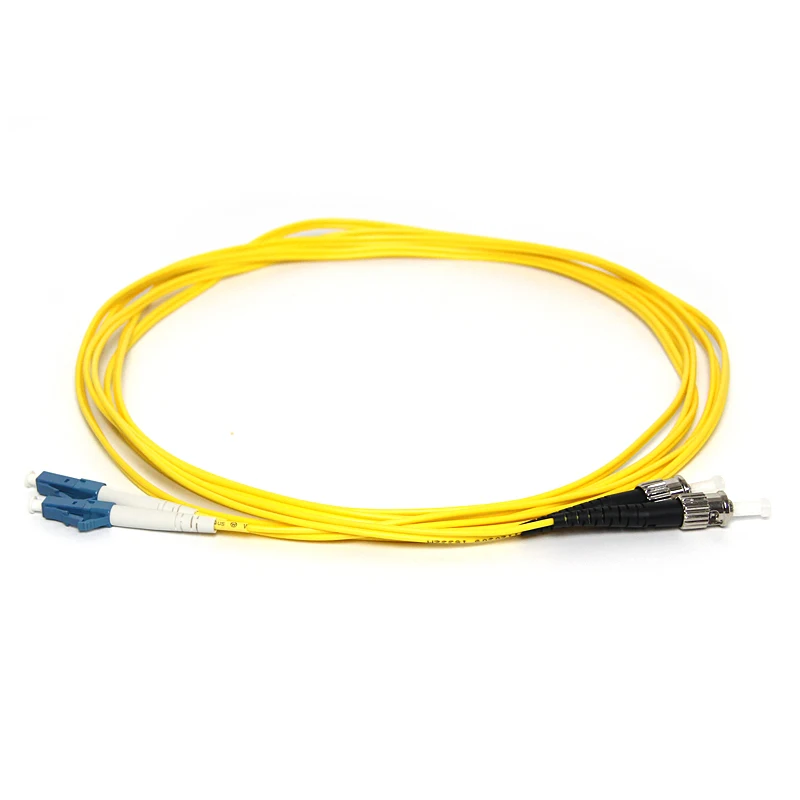 2 шт./лот 3 м ST/UPC к LC/UPC2.0mm волоконно оптический одномодовый дуплексный