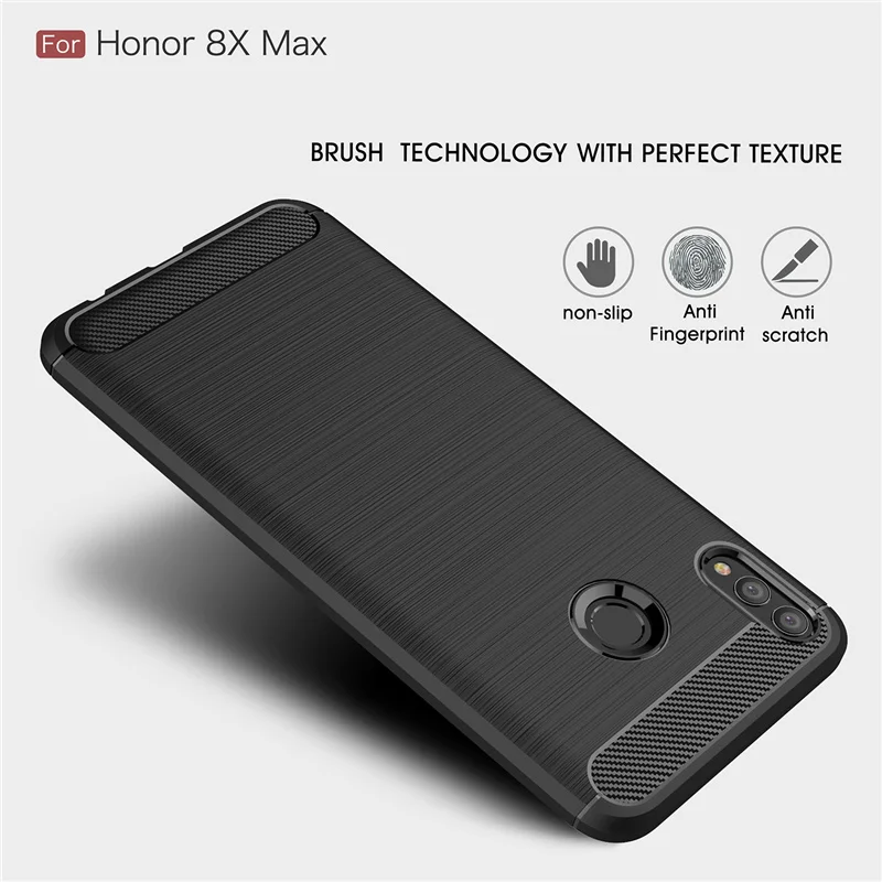 Case Huawei Honor 8X Max Cover Shockproof Armor Rubber Phone Silicone Shell |