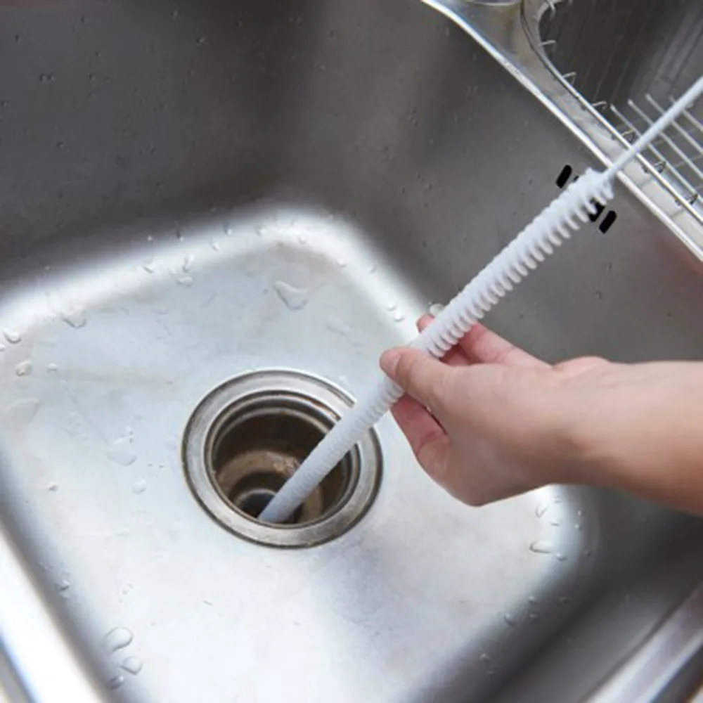 Щетка для чистки канализации дома гибкие раковина ванной туалета дренажная