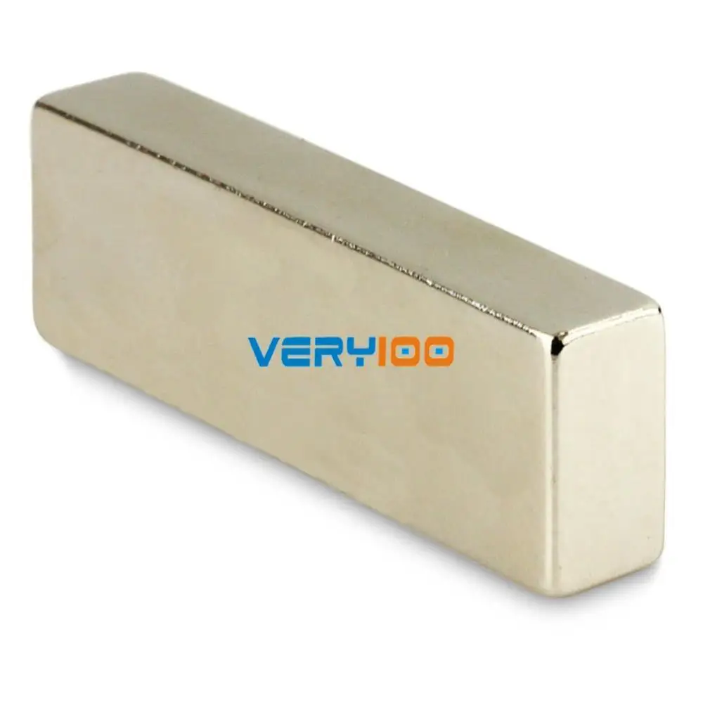 OMO Magnetics 1 шт. N50 Супер сильный блок Cuboid неодимовые магниты 60x20x10 мм редкоземельные