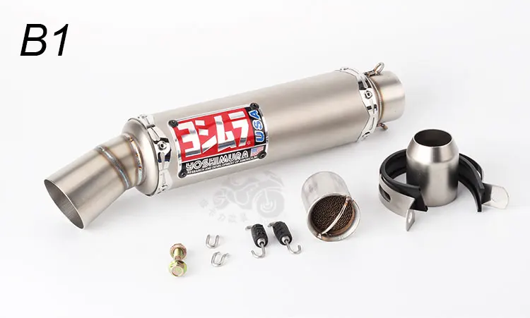 Yoshimura США выхлопная 38~ 51 мм CBR CB400 CBR600 CBR1000 NC700 CBR500RR GSXR250 R25 NINJA 700cc мотоциклетная выхлопная труба глушитель