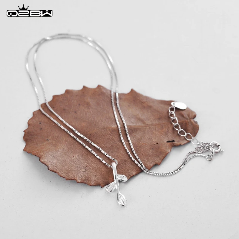Organic Laurel Necklace Beautiful OliveBranch for Women Girls Vine OliveNecklaces Symbol of Peace YZXL000020 | Украшения и