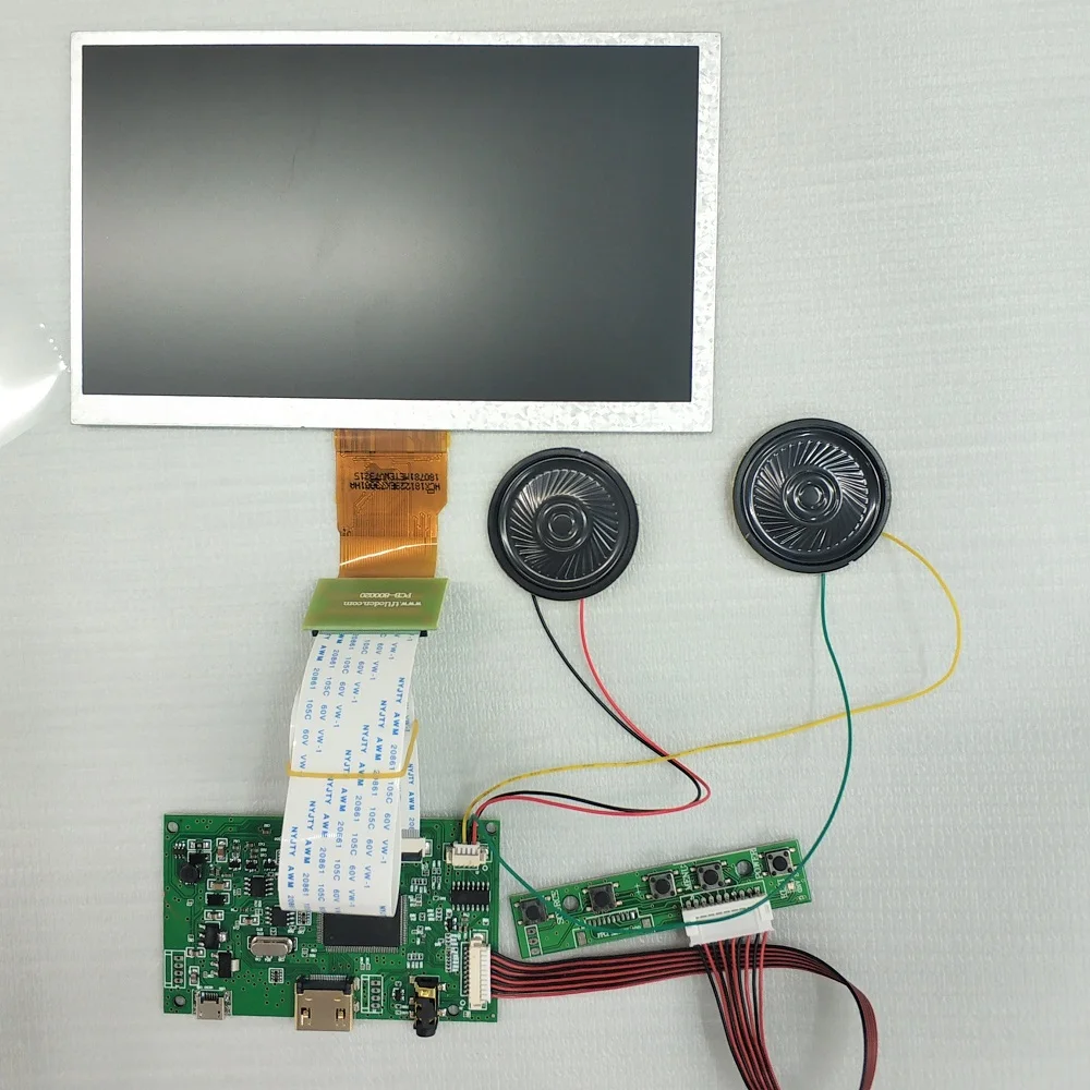 Бесплатная доставка 7 дюймов HDMI ЖК дисплей монитор 1024*600 на тонкопленочных