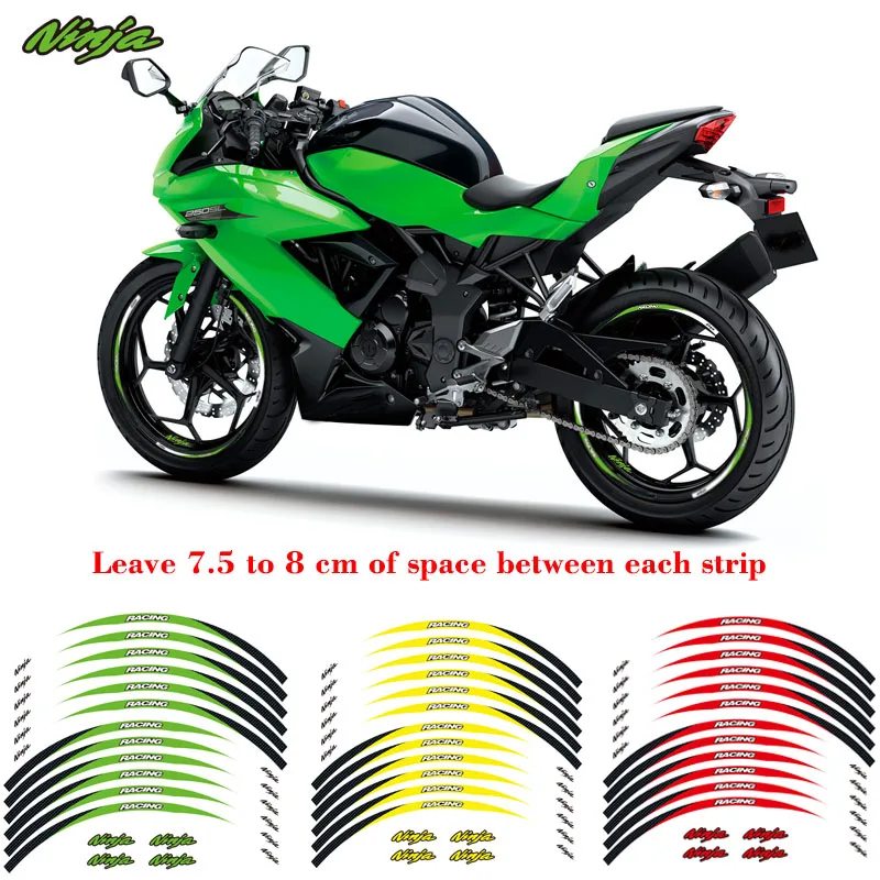 Высококачественная мотоциклетная 17 дюймовая шина для Kawasaki NINJA 1 комплект