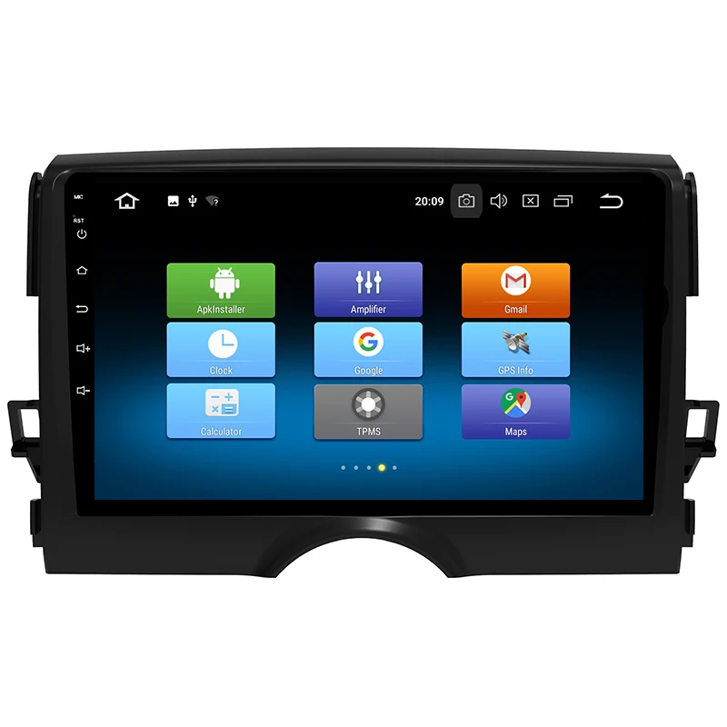 Автомобильный DVD-плеер Lenvio IPS 4 Гб ОЗУ 32 ПЗУ 8 ядер Android 9 0 GPS для Toyota Reiz Mark X 2011 2012 2013 2014