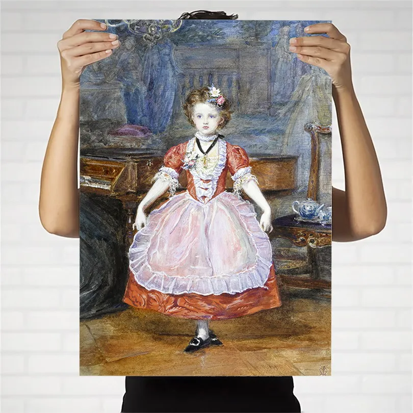 Home Decoration Print Canvas Art Wall Pictures Poster Printings Paintings British John Everett Millais Palace painting | Дом и сад