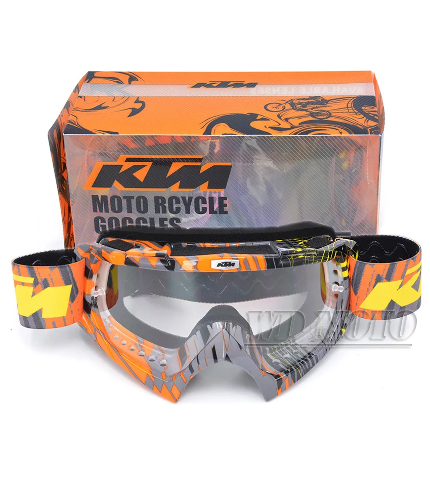 KTM Мотокросс MX Очки Велоспорт Открытый Бездорожью Мотоцикл очки Для Мотоциклов
