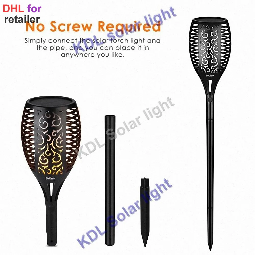 4pcs/lot Solar 96LEDs Dancing flame Torch Lights radar 3 working mode LED Flame flameing t landscape garden camps flam | Лампы и
