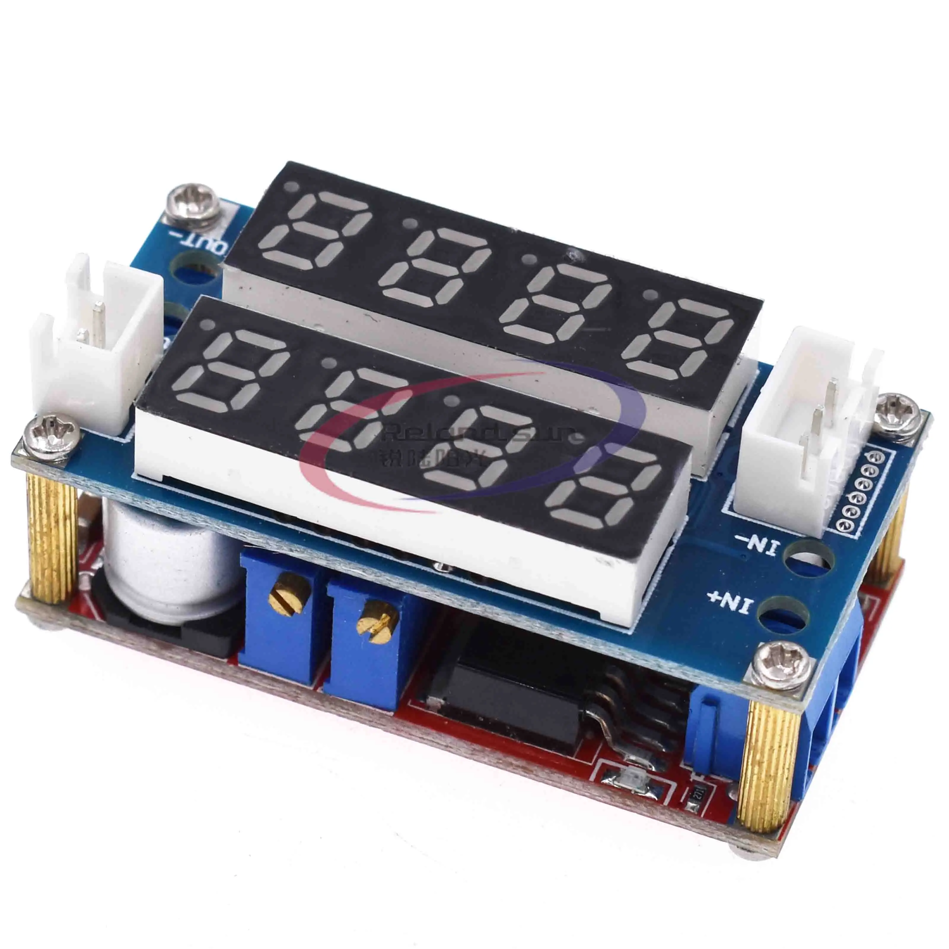 Понижающий зарядный Модуль F85 5A с регулируемой мощностью CC/CV цифровой вольтметр