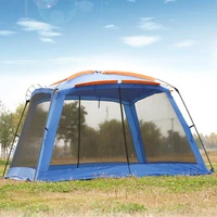 new big space high quality sunscreen anti mosquito rainproof windy outdoor camping tent multifunctional sun shelter carpas