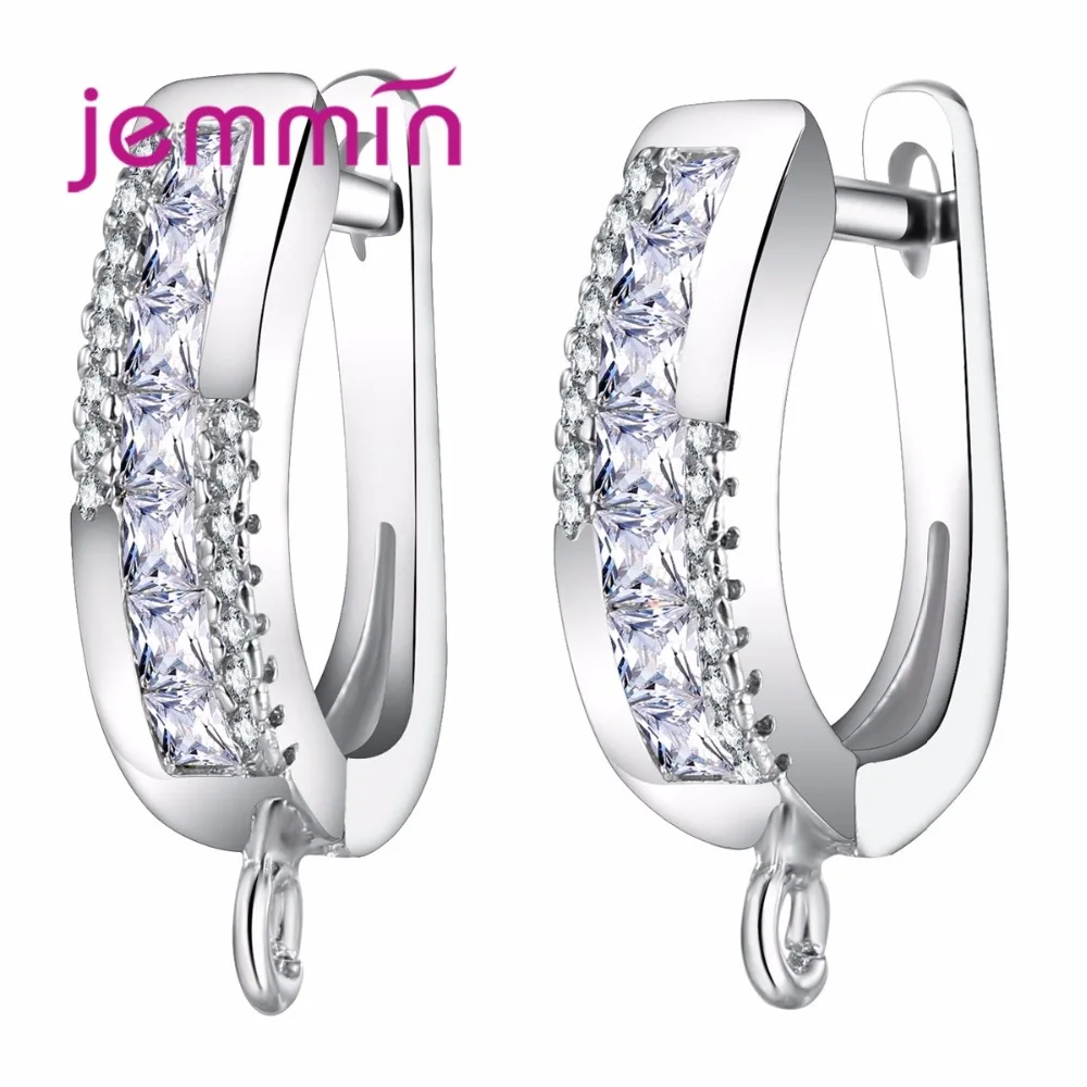 

Серьги-кольца женские из серебра 925 пробы с застежкой