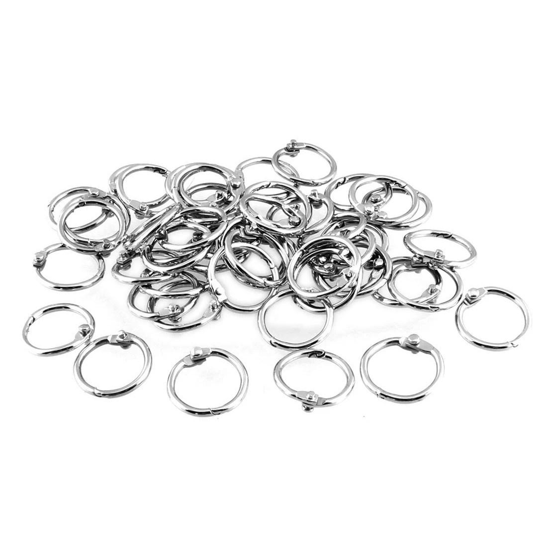 Брелок для ключей 50 шт. 20 мм внешний диаметр|loose ring binder|uk keychainloose leaf binder |