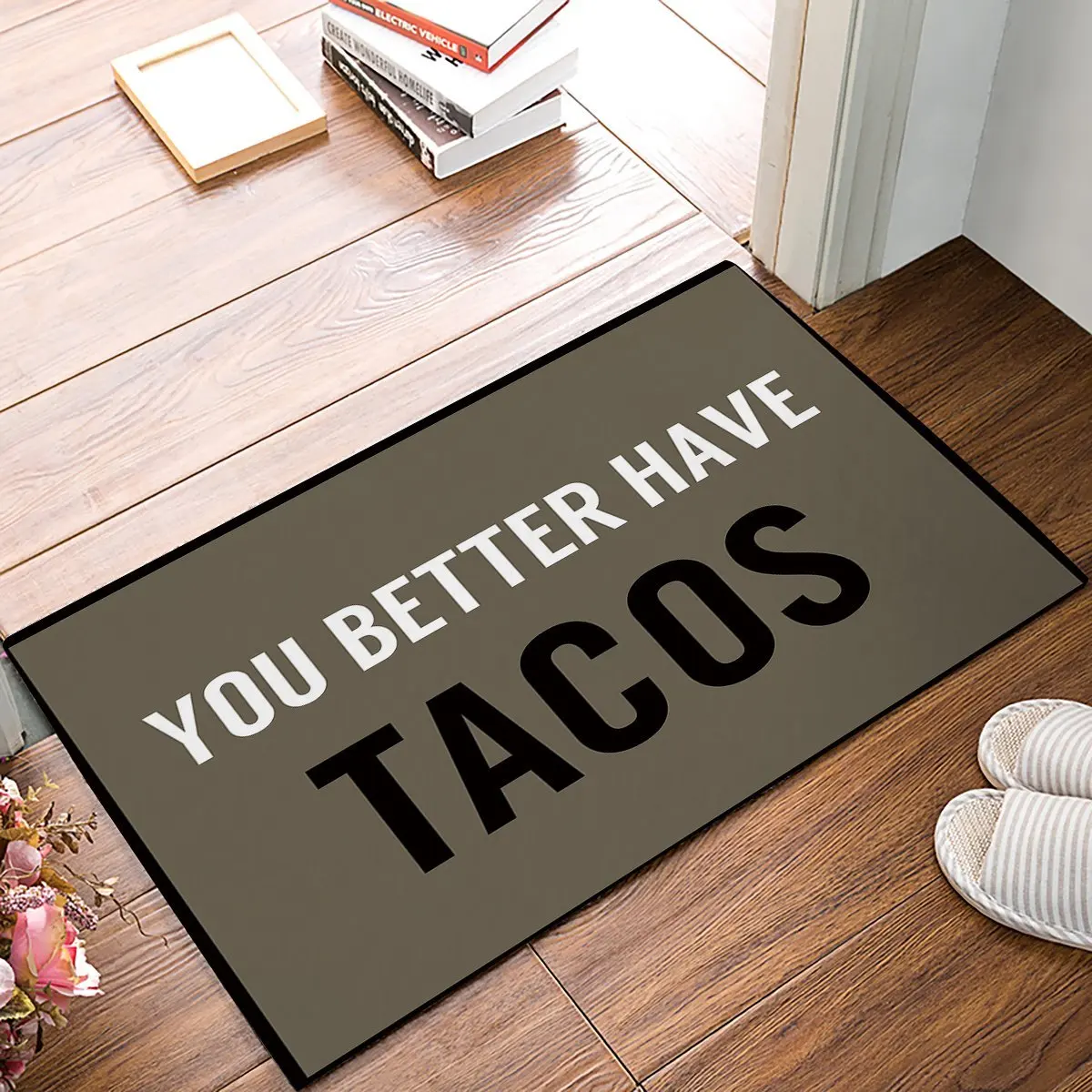 Вам лучше иметь Tacos дверные коврики на заказ кухонный напольный коврик для ванной