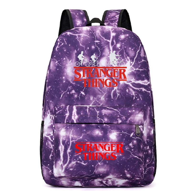 Рюкзак Sac A Dos Mochila Stranger Things 5zl Back To School для девочек подростков рюкзак детей аниме