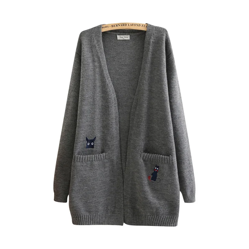 Фото Spring New Large Size Women Sweater Coat 2019 Autumn Winter Medium Long Loose Wild Cardigan Slim Fashion Knitwear Female Vs460 Spring New Large Size Women Sweater Coat 2019 Autumn Winter Medium Long Loose Wild Cardigan Slim Fashion Knitwear Female Vs460