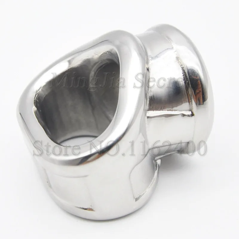 Мужской Пояс верности из нержавеющей стали Кольца для пениса с подвеской в виде