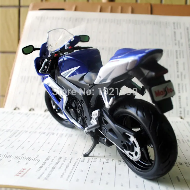 1/12 весы игрушки модели мотоциклов Suzuki GSX-R750 литья под давлением металлический
