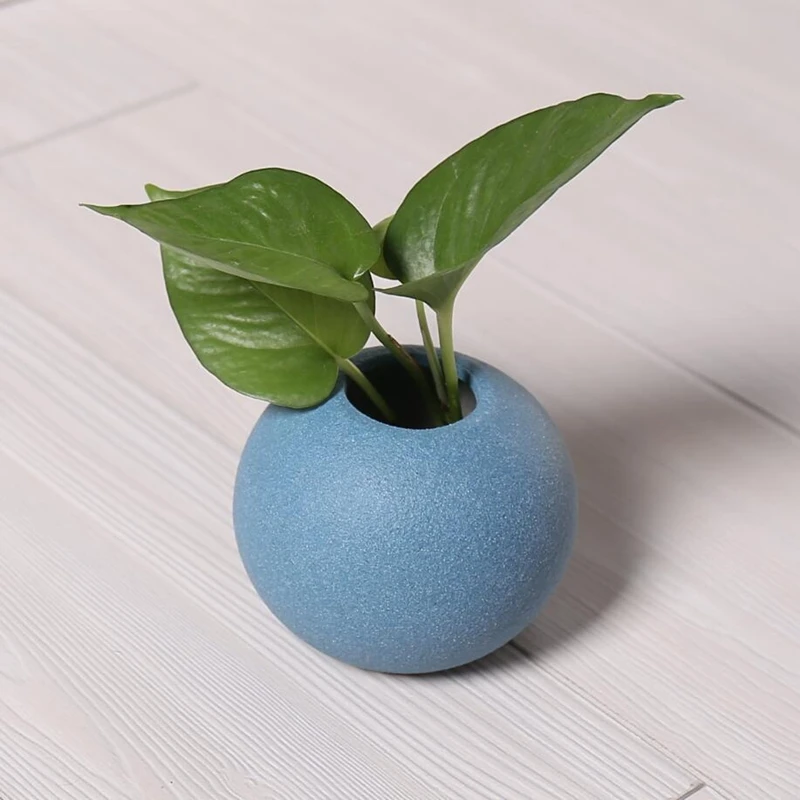 Настольная Ваза AISONG с матовой поверхностью Креативный цветочный горшок в