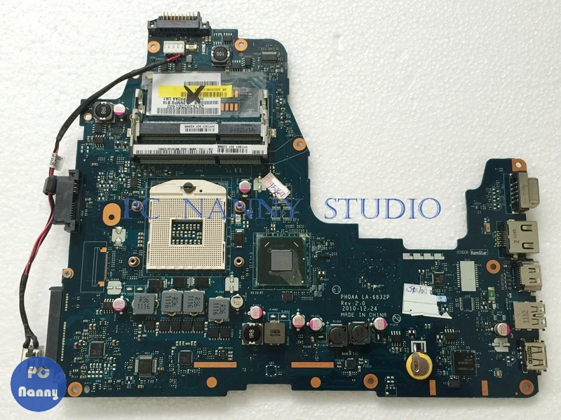 Материнская плата NOKOTION для ноутбука TOSHIBA Satellite P750 P755|laptop mainboard|laptop motherboardmotherboard