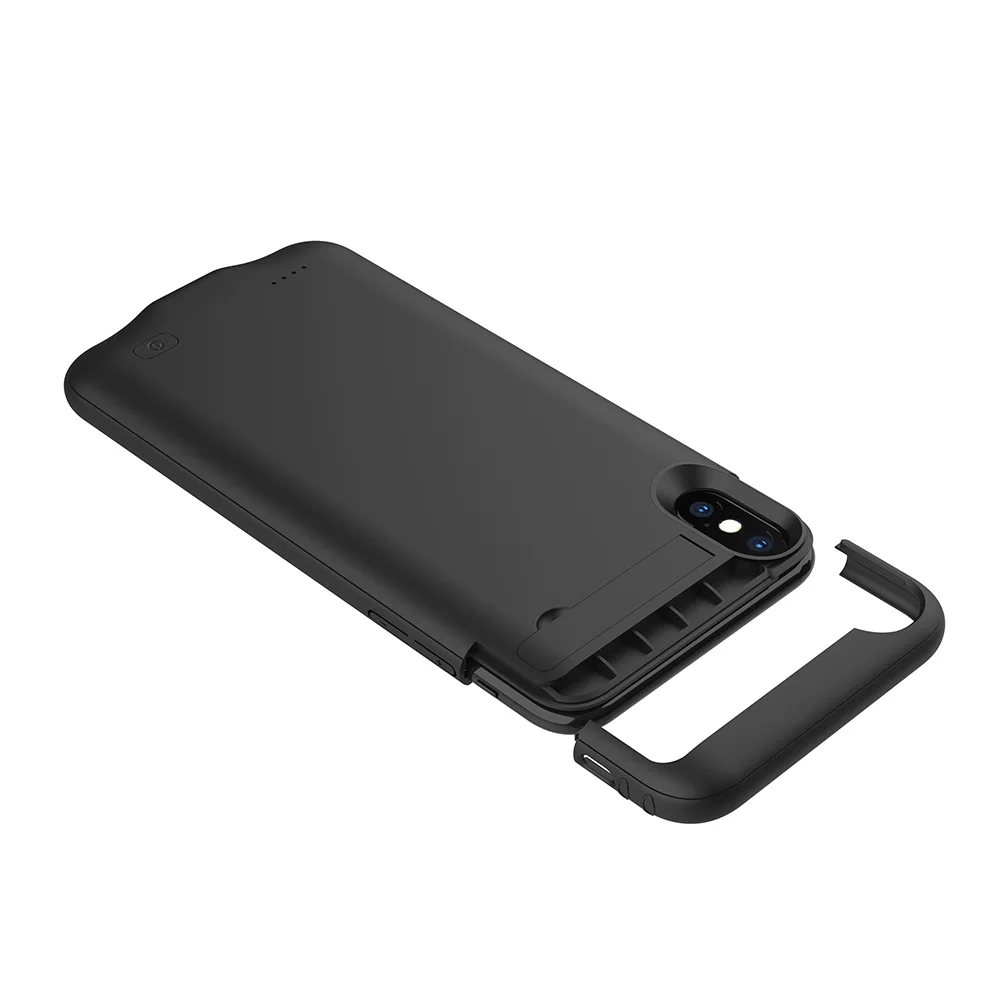 Умный чехол XGODY 5200 мАч для iphone XR XSMAX зарядки внешних аккумуляторов с держателем