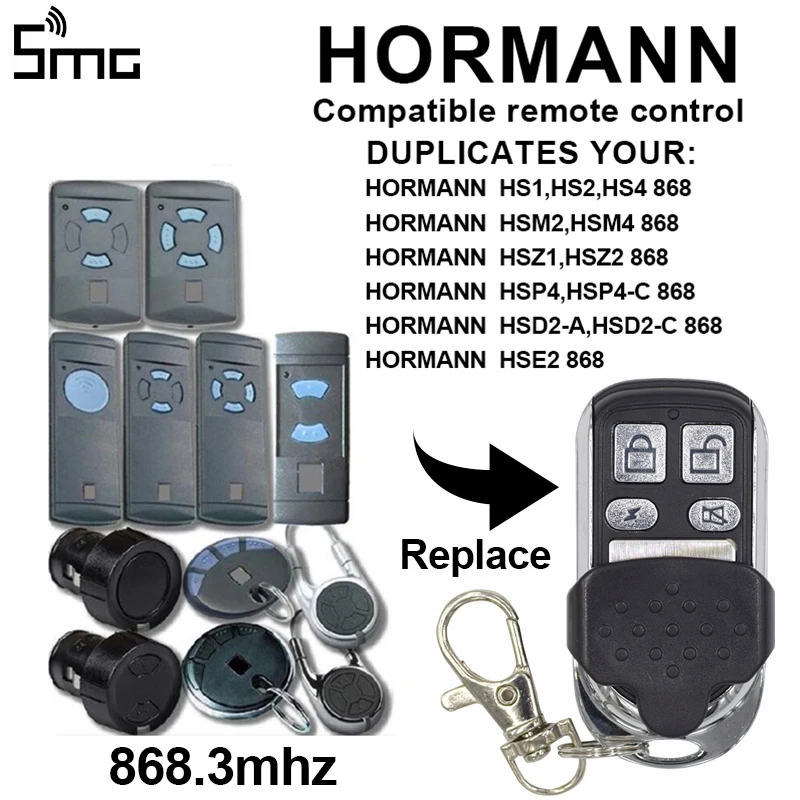 Дубликатор дистанционного управления для гаражных ворот HORMANN HSE2 868 дюйма 4