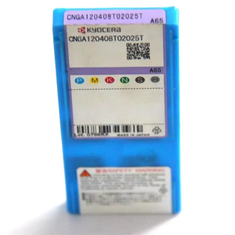 

100% Оригинальные токарные резцы CNGA120408T02025T A65 10 шт./лот, детали токарного станка для держателя ЧПУ CNGA120408T02025T A65