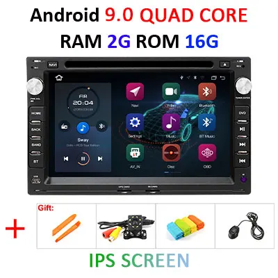 DSP ips 64G Android 9,0 Автомобильный gps для VW PASSAT B5 B4 JETTA BORA GOLF 4 SHARAN POLO MK5 MK4 MK3 T5 транспортер для peugeot 307 dvd - Цвет: 9.0 2G 16G