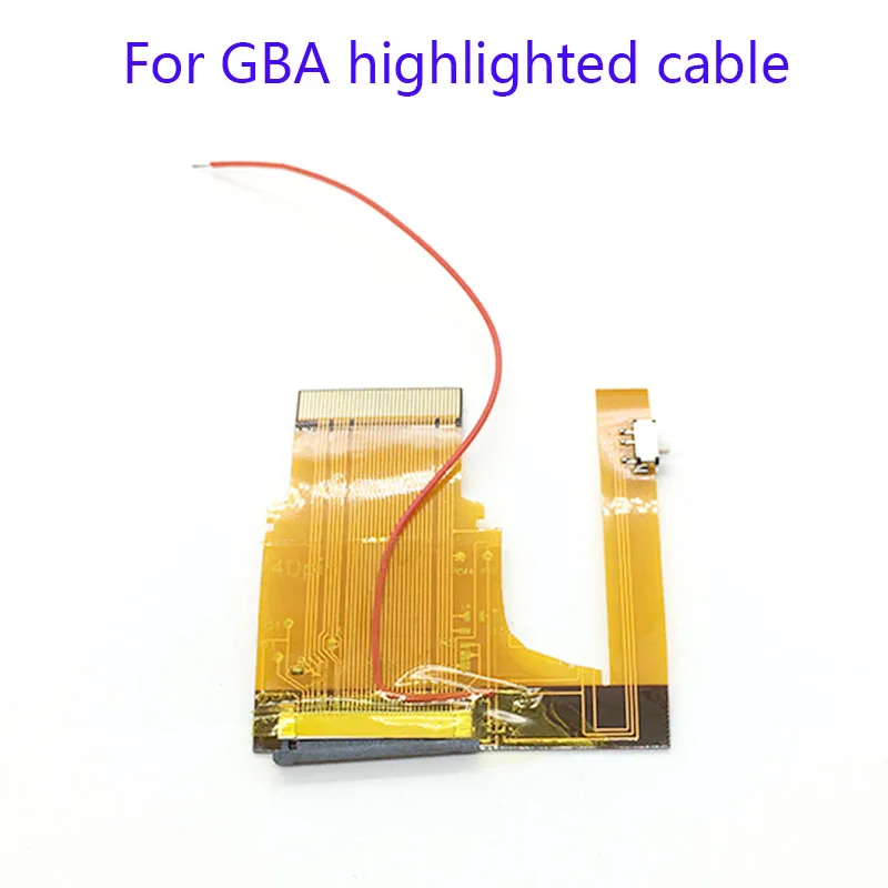 Ленточный адаптер для подсветки GBA переключатель яркости 40 контактов экрана A