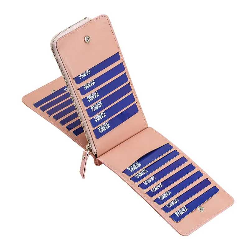 Женская сумочка кошелек для карт на молнии Женский монет мужской женский