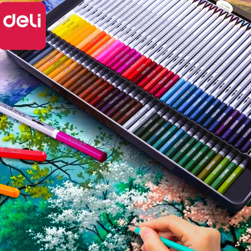 Цветной карандаш Deli Art Lapis De Cor цветной для рисования эскиз водорастворимый