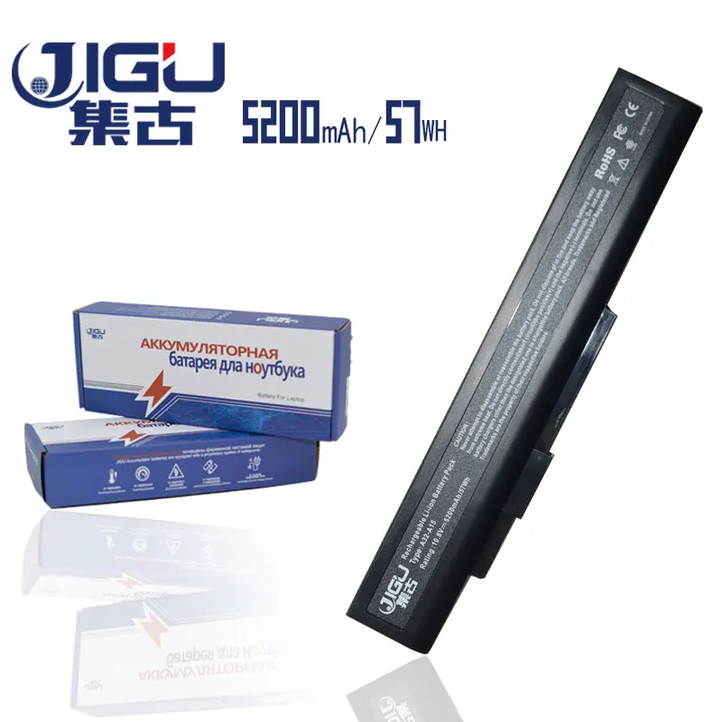 Новая батарея JIGU для ноутбука 6 ячеек MSI A32 A15 A41 A42 DNS 153734 H36 Q2532N A6400 CR640 CX640 Erazer X6815