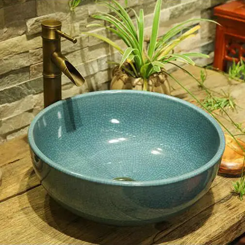 3 размера 5 цветов раковины из керамики в ванную комнату 30 см 35 см|bathroom vessel sinks|bathroom