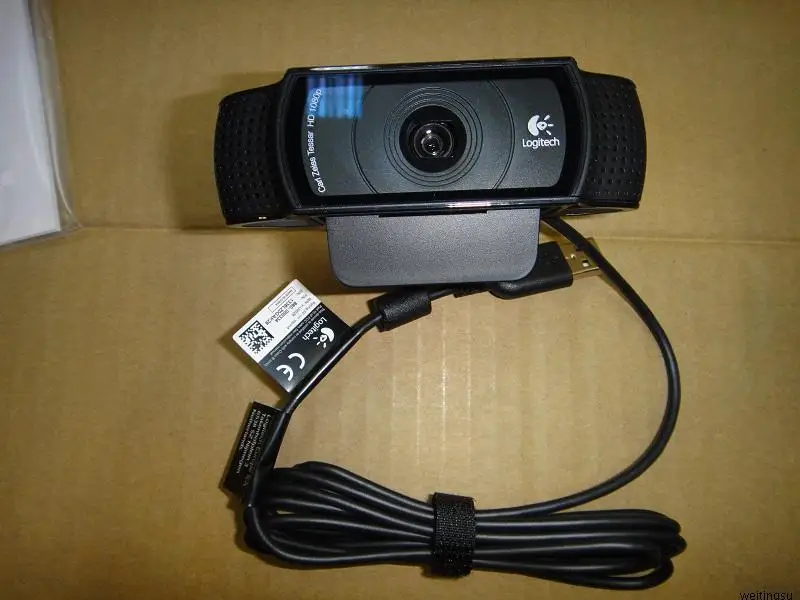 2015 Logitech laptop computer PC USB Webcam HD 1080P Full web camera 15MP Skype Chat Camera DDP Price Term with microphone | Компьютеры и
