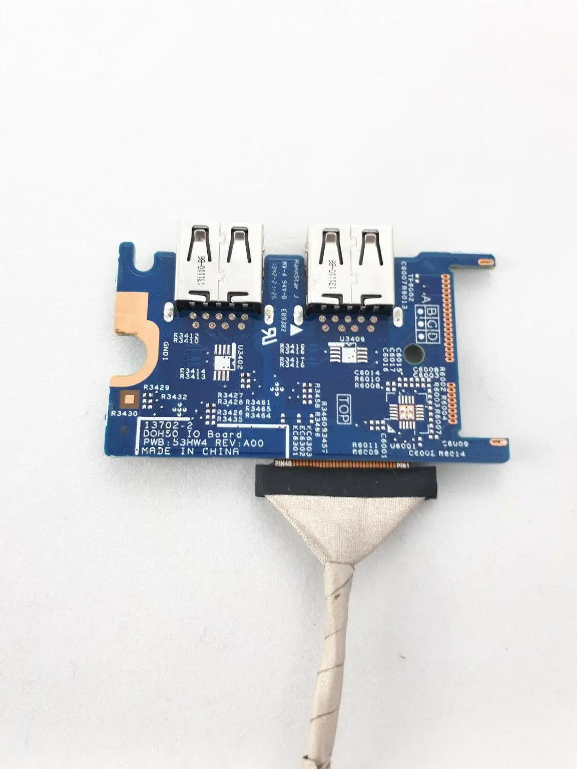 Бесплатная доставка для DELL 15 7537 USB доска W/кабель CN 04Y8T1 4Y8T1 13702 1|Компьютерные кабели
