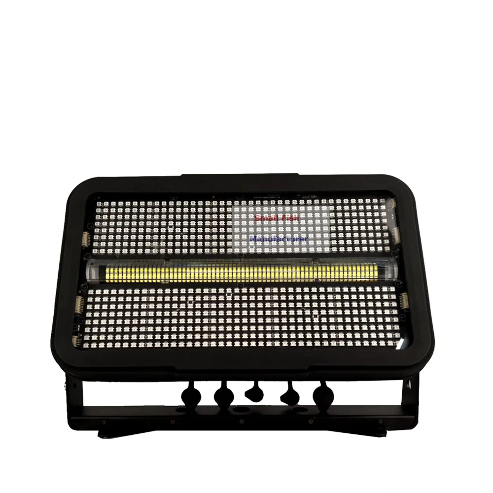 Светодиодный супер-Стробоскоп 1400 Вт RGB DMX стробоскоп светодиодный фонарики