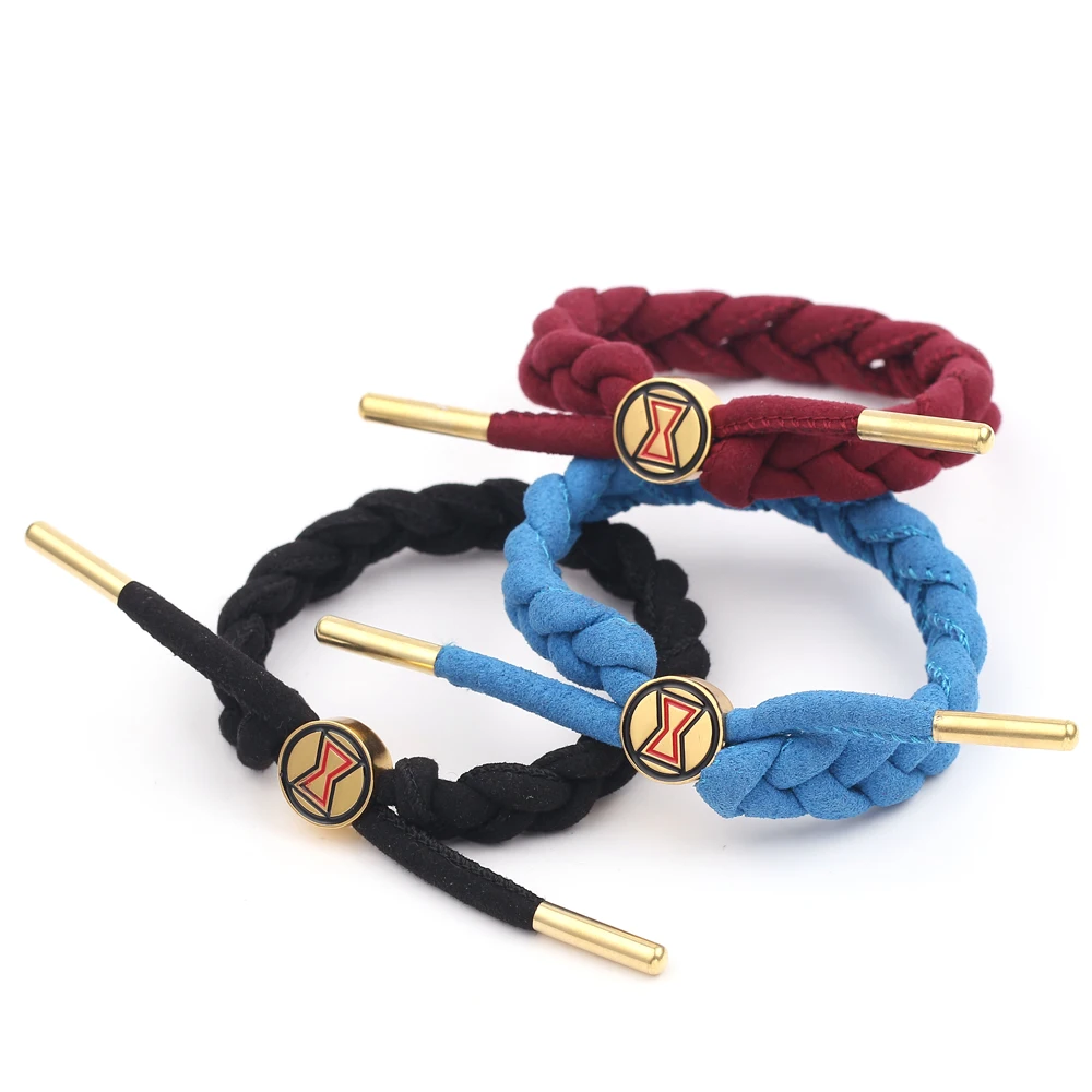 Браслет Marvel с классическим персонажем Черная Вдова ручная работа Мстители супер