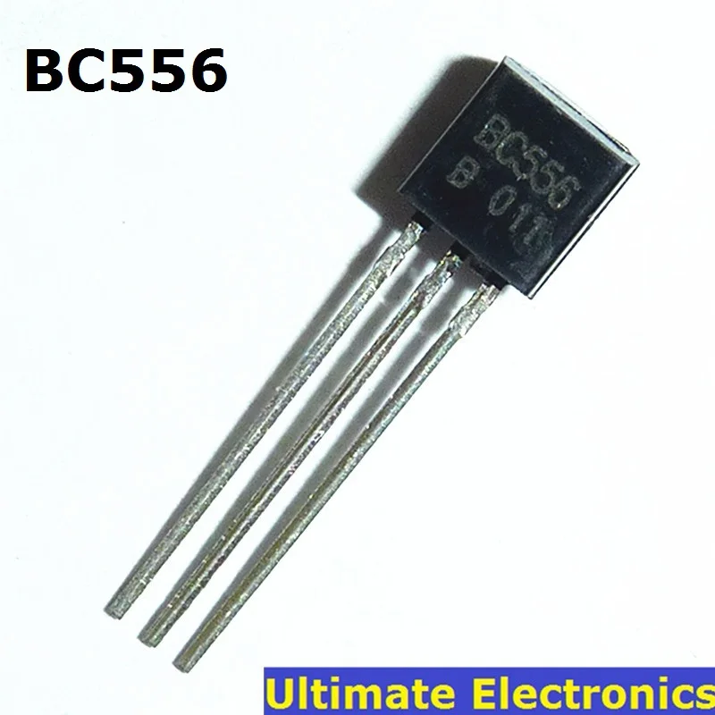 

50pcs BC556 PNP General Purpose Transistor TO-92 Switching and Amplifier