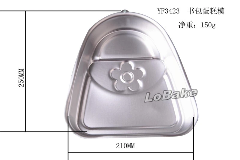 Высококачественная алюминиевая металлическая Форма для торта в форме цветочной