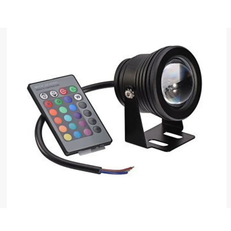 12V 24V морские рыболовные фонари лампа RGB Светодиодный Бассейн светильник Пруд Лампа с дистанционным управлением Управление IP65