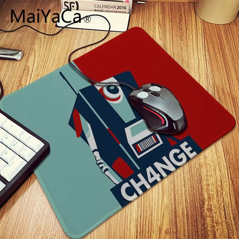 Maiyaca Borderlands 2 Хлопушки роботы резиновая мышь прочный Настольный коврик для мыши оптом геймерские скоростные коврики игровой коврик для мыши - Цвет: Lock Edge 20x25cm