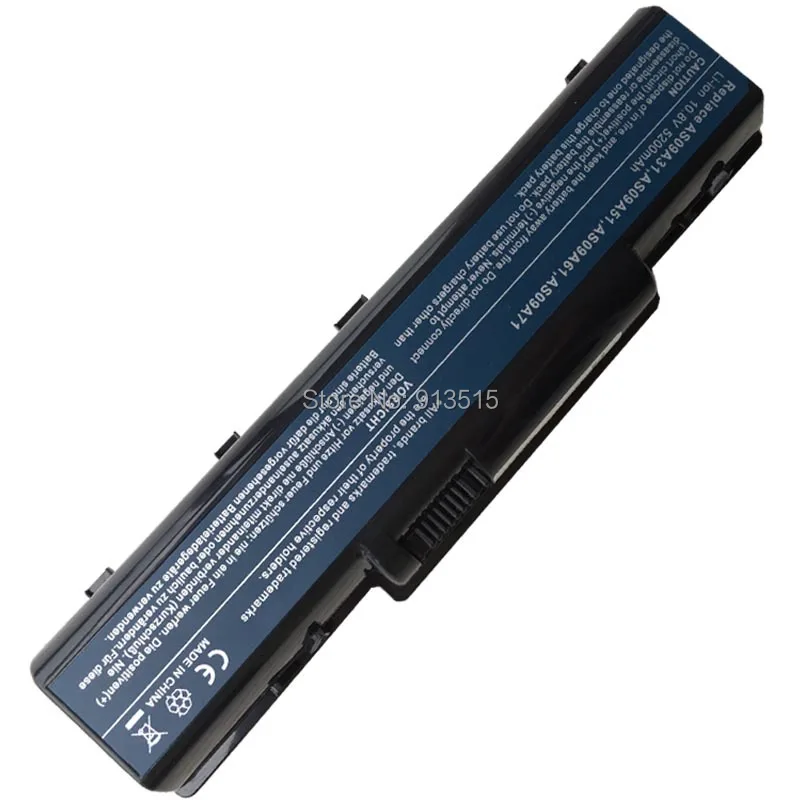 Новый литий-ионный аккумулятор для ноутбука eMachines D725 G630 G525 E725-4923 E727 6cell Black |