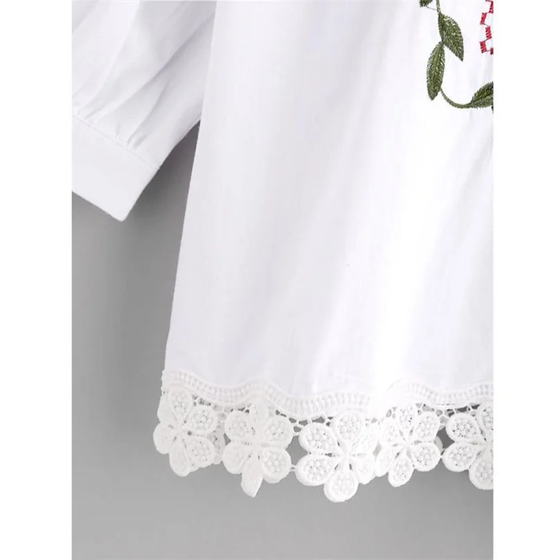 Кружево кисточкой отделка лонгслив из фасонной пряжи Boho женские футболки 2019