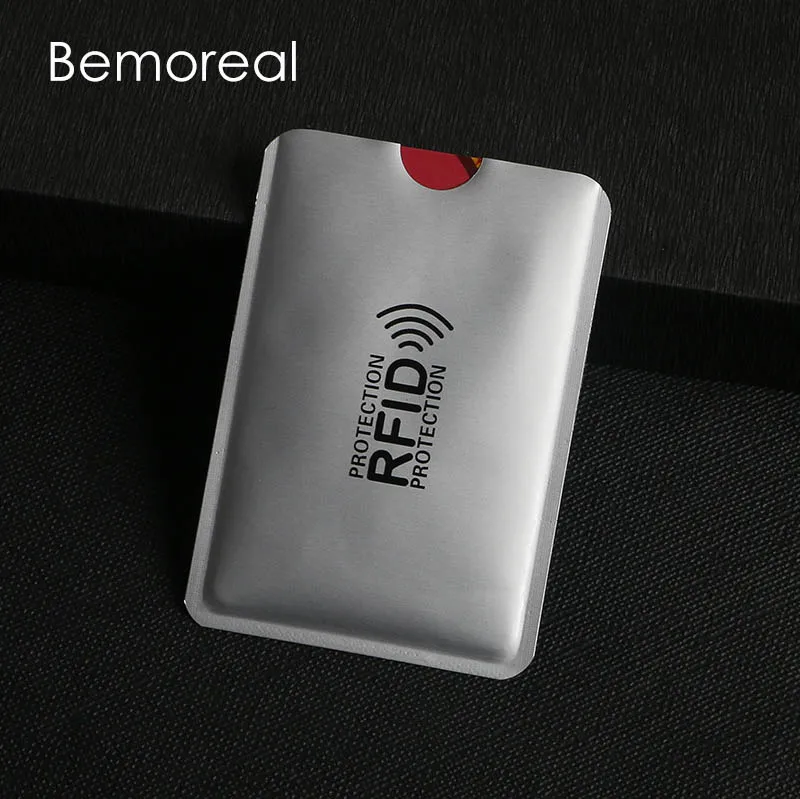 Держатель анти RFID визитки Унисекс Чехол для кредитной карты Защита держателя ID