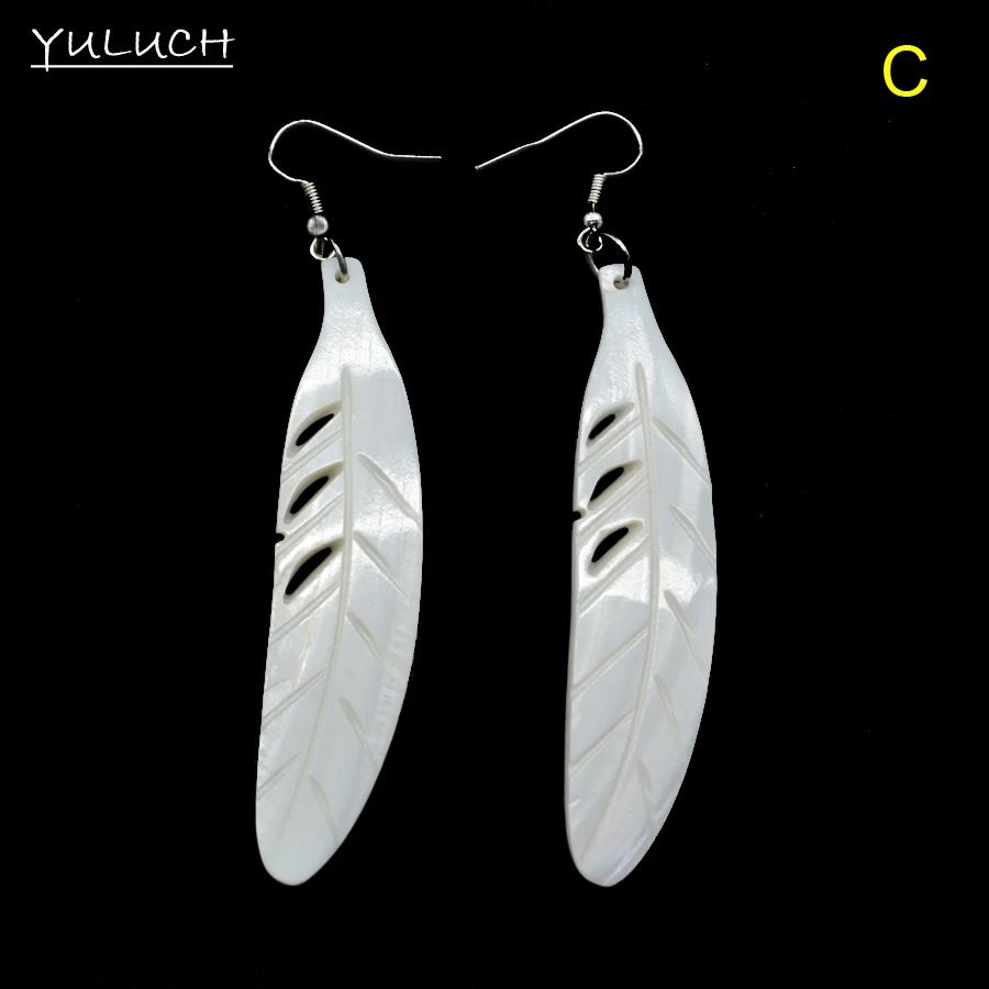 Серьги в виде листочек 2017|shell earrings|sea shell earringsearrings designer |