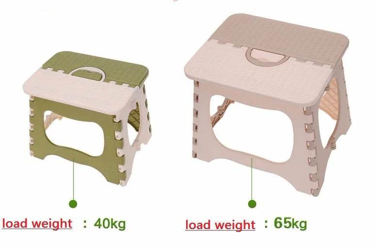 Складной стул высокого качества детский толстый пластиковый складной