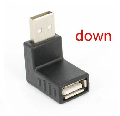 90 degree Right angle USB2.0 AM TO AF connector | Компьютеры и офис