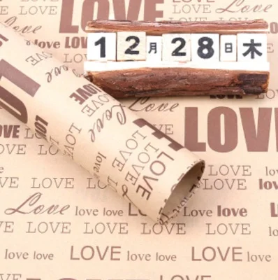 Brown LOVE 50*70 см винтажный Старый английский газета Европейский ностальгический классический стиль задний фон реквизит для хлеба еда фотографии фоны - Цвет: Brown LOVE